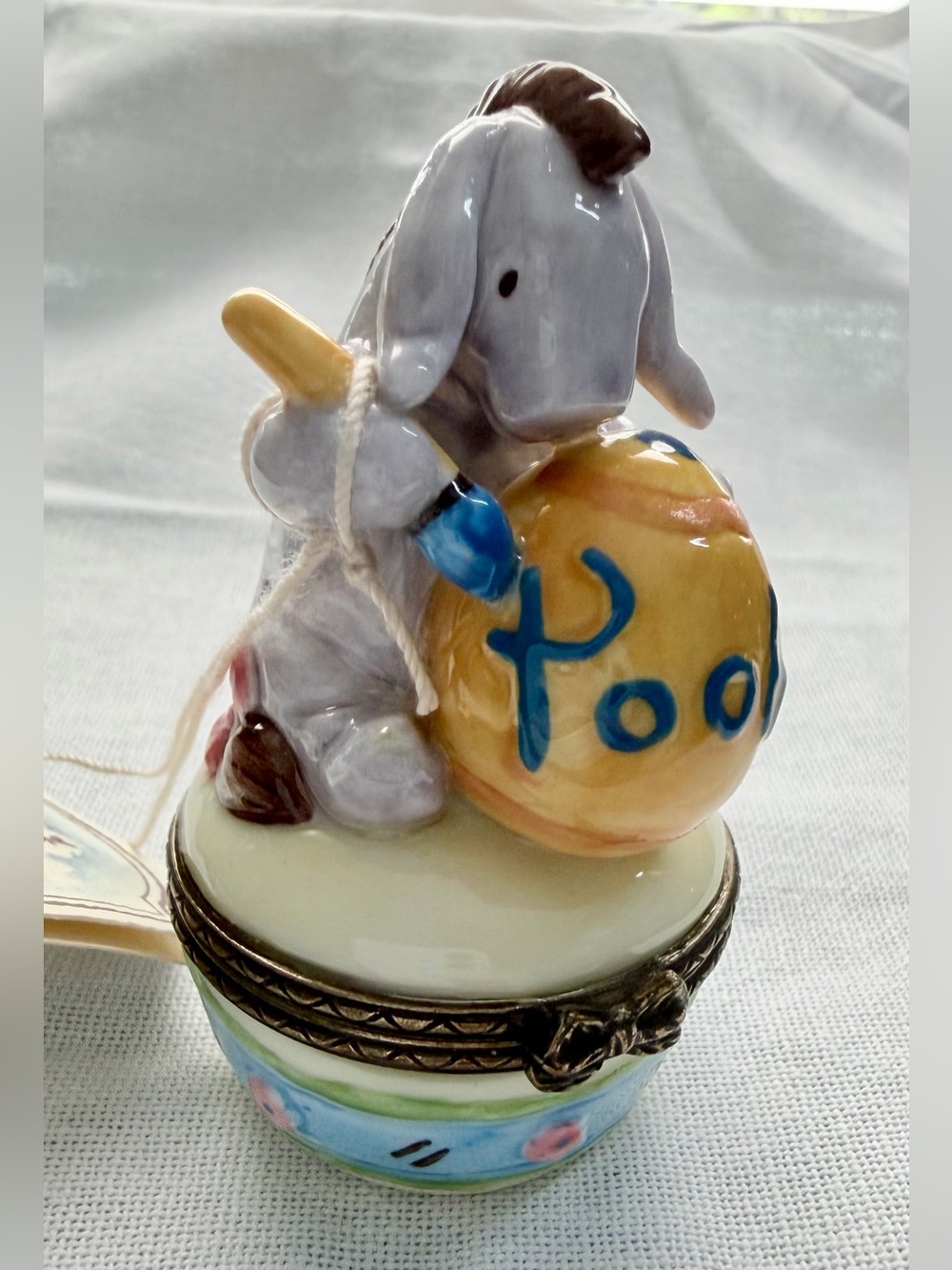 Classic Disney Porcelain Eeyore Trinket Box